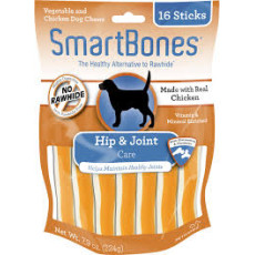 SmartSticks Chews Hip and Joint Chicken 3.5"Dog Treats 強骼健齒棒(雞肉味) 16 pack  